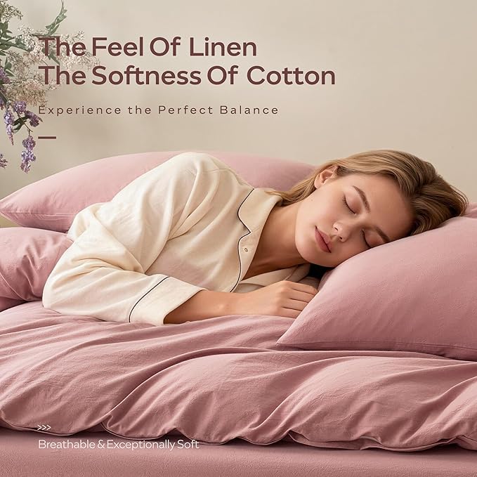 Linen Pillowcase Set - Standard - 20 x 26 in - 2 Piece