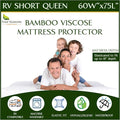 Bamboo Cooling Mattress Protector - Queen