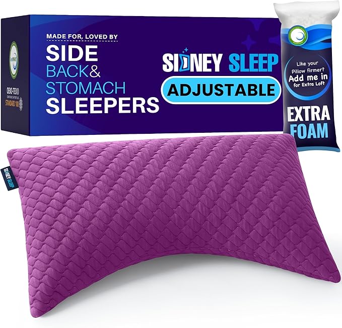 Memory Foam Bed Pillow - Queen