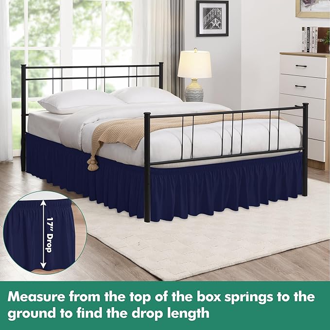 Bed Skirt - King - 17 in Drop