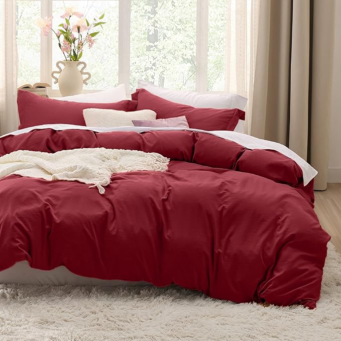 Duvet Cover Set - Full - 80 x 90 in - 3 Piece
