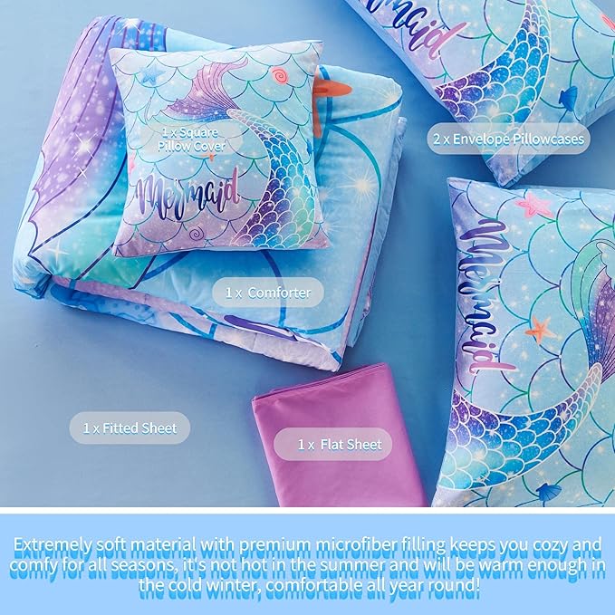 Comforter Set - Queen - 6 Piece