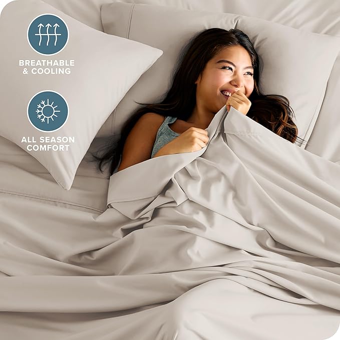 Microfiber Bed Sheet Set - Twin - 3 Piece