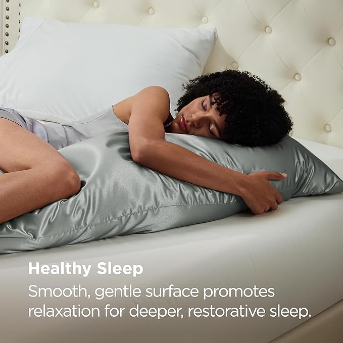 Satin Cooling Pillowcase - 20 x 54 in