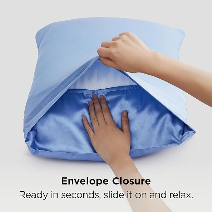 Satin Pillowcase Set - Standard - 20 x 26 in - 2 Piece