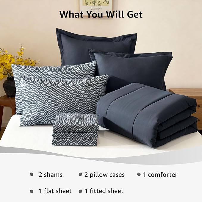 Comforter Set - Full - 7 Piece