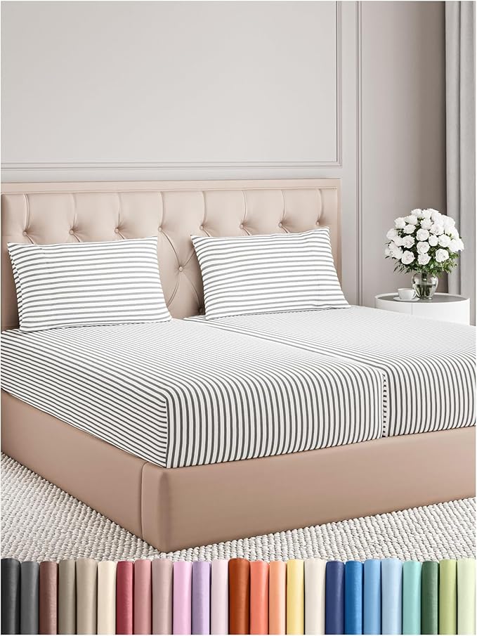 Cooling Bed Sheet Set - Split King - 5 Piece