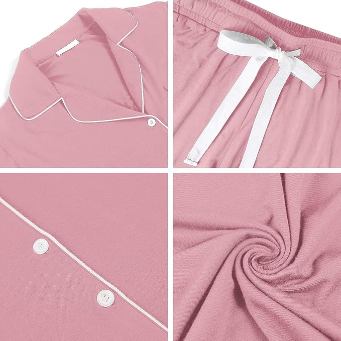 Women's Pajama Set - Long Sleeve - 2 Piece
