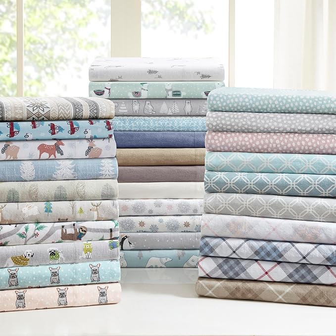 100% Cotton Bed Sheet Set - Full - 4 Piece