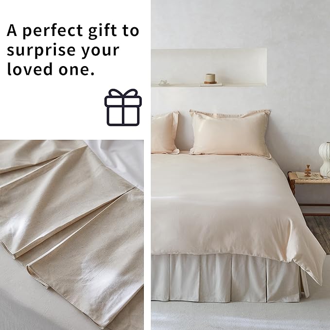 Linen Bed Skirt - Queen