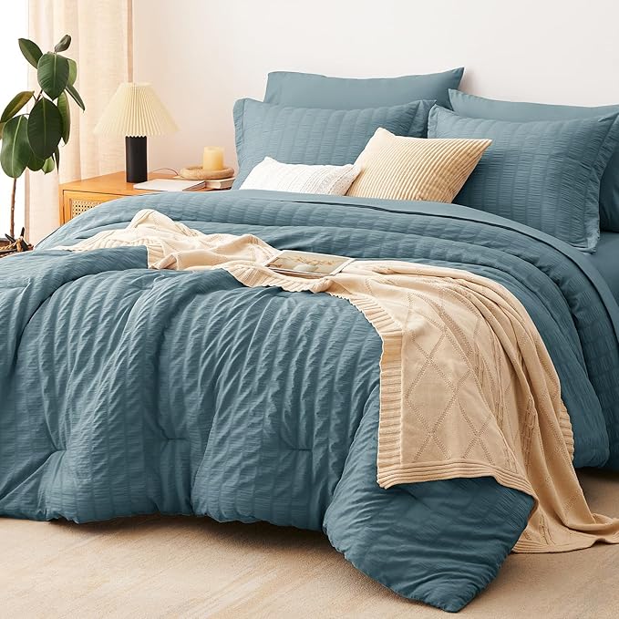 Down Alternative Comforter Set - Full - 7 Piece