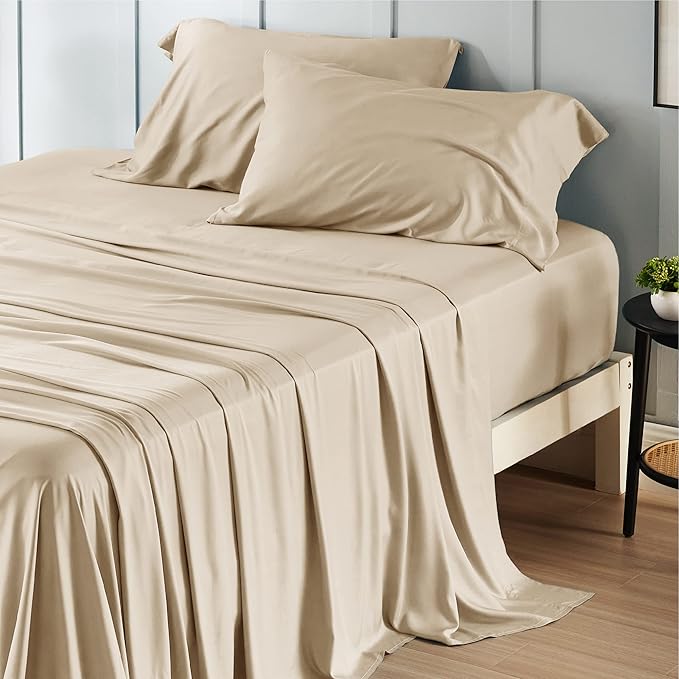 Bamboo Cooling Bed Sheet Set - Full