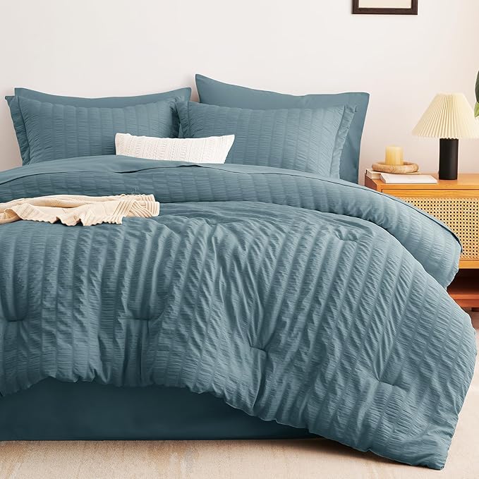 Down Alternative Comforter Set - Full - 7 Piece