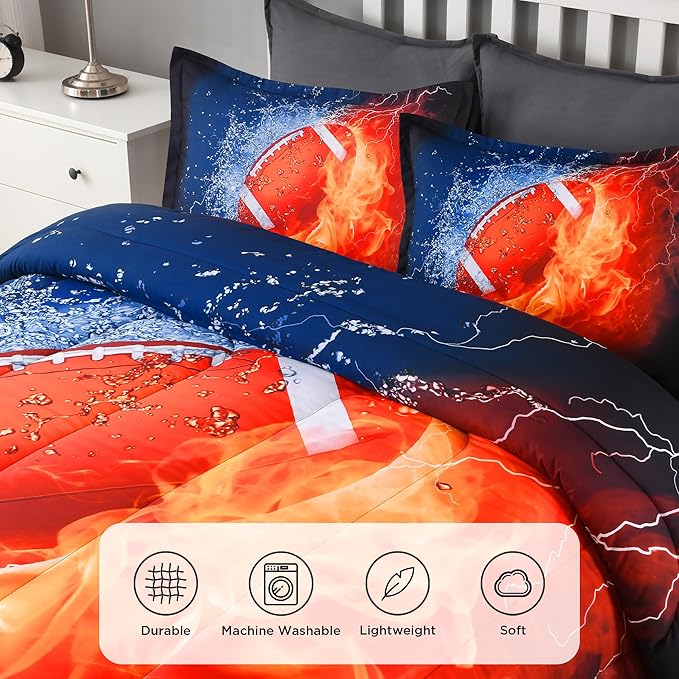 Microfiber Comforter Set - Twin - 66 x 90 in - 2 Piece