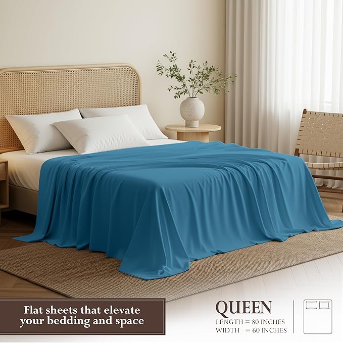 Microfiber Flat Sheet - Queen