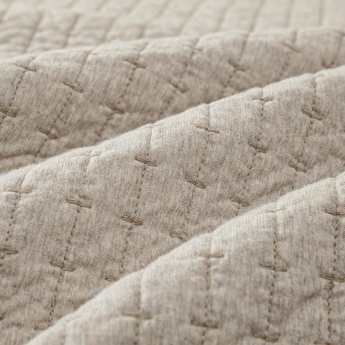 100% Cotton Hypoallergenic Quilt Set - King