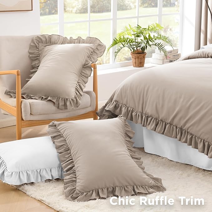 Microfiber Comforter Set - Queen - 90 x 90 in - 3 Piece