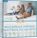 100% Cotton Waterproof Mattress Protector - Queen