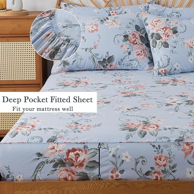 Bed Sheet Set - Twin - 4 Piece