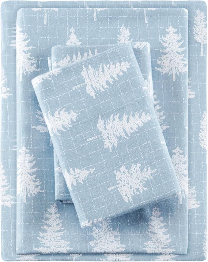 100% Cotton Bed Sheet Set - Full - 4 Piece