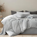 Linen Duvet Cover Set - Queen