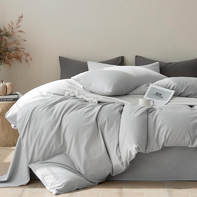 Linen Duvet Cover Set - King