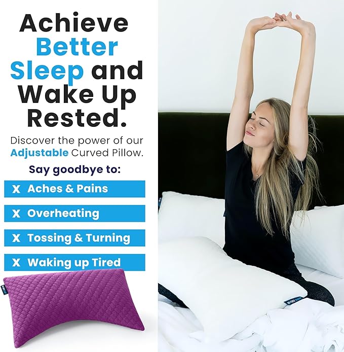 Memory Foam Bed Pillow - Queen