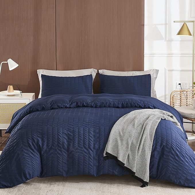 Microfiber Duvet Cover Set - King - 104 x 90 in - 3 Piece