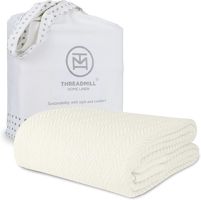100% Cotton Blanket - Queen
