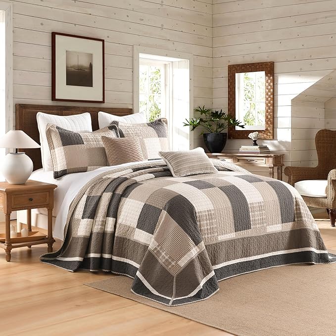 100% Cotton Bedding Set - California King - 3 Piece