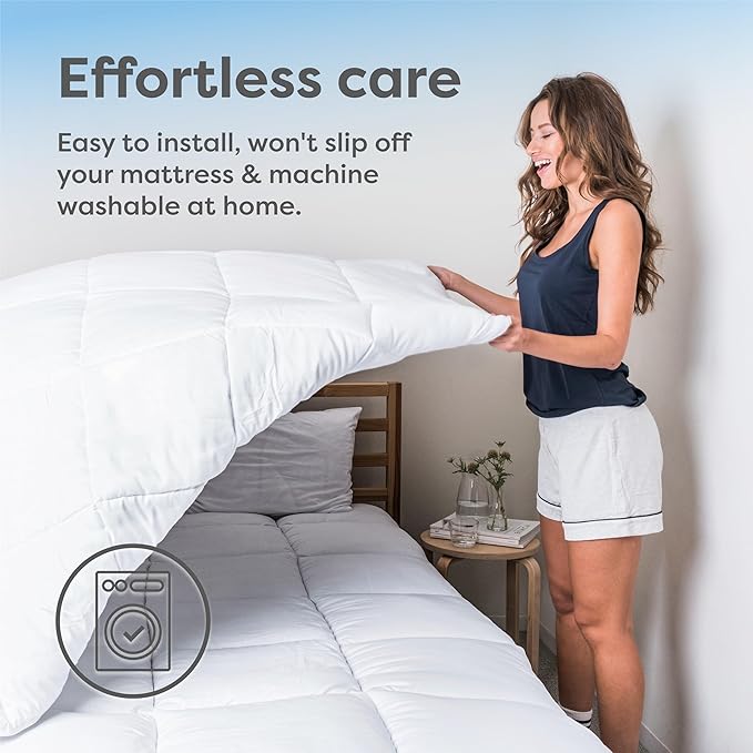 Down Alternative Hypoallergenic Mattress Topper - Queen