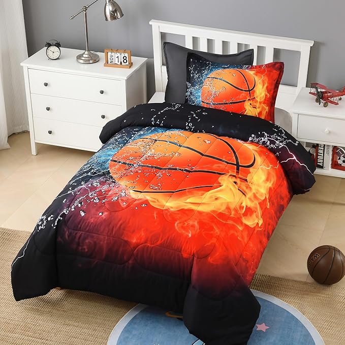 Microfiber Comforter Set - Twin - 66 x 90 in - 2 Piece
