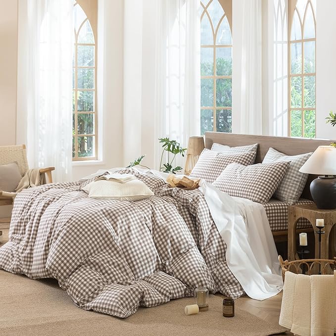 Linen Duvet Cover Set - King