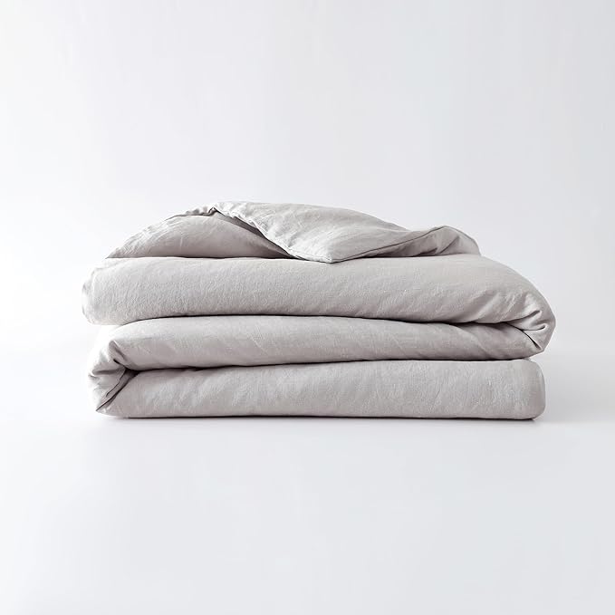 Linen Cooling Duvet Cover Set - Queen
