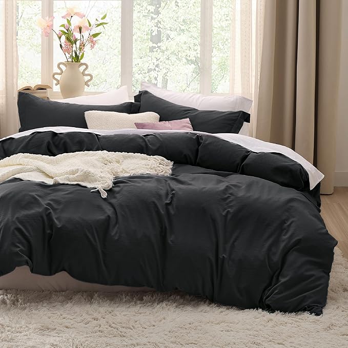Duvet Cover Set - Full - 80 x 90 in - 3 Piece