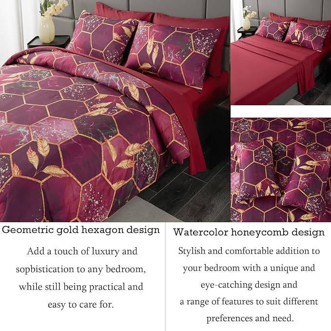 Comforter Set - King - 7 Piece