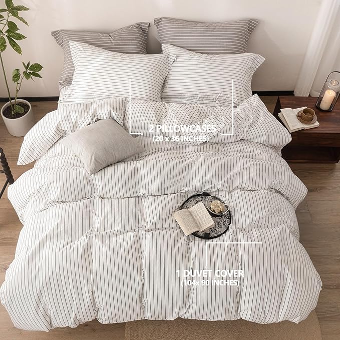 Linen Duvet Cover Set - King