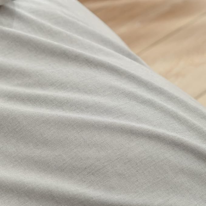 Linen Duvet Cover Set - King - 3 Piece