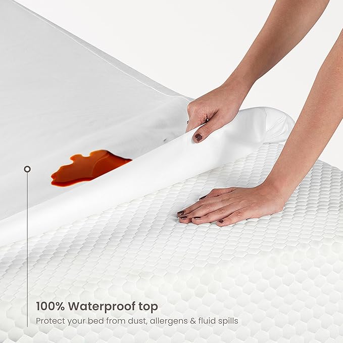 Waterproof Mattress Protector - Twin XL - 20 in Deep Pocket