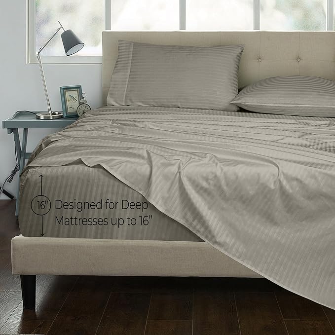 Bed Sheet Set - Queen - 4 Piece