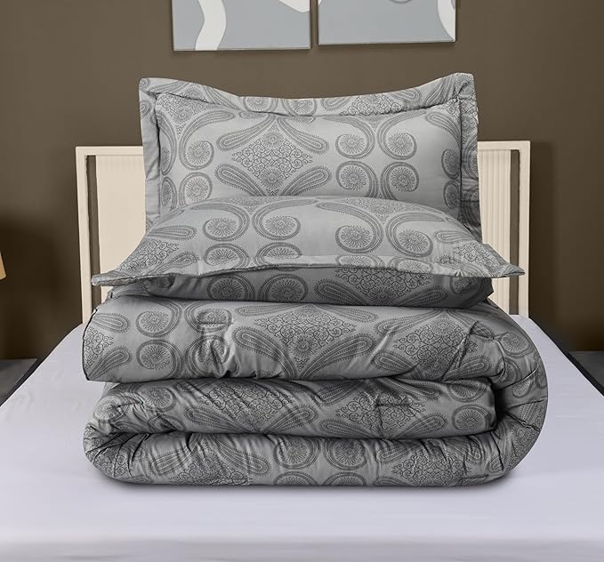 Down Alternative Comforter Set - Queen - 88 x 88 in - 3 Piece