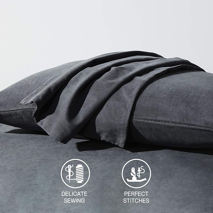 Microfiber Pillowcase Set - Standard - 20 x 26 in - 2 Pack - 2 Piece