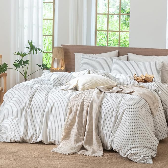 Linen Duvet Cover Set - King