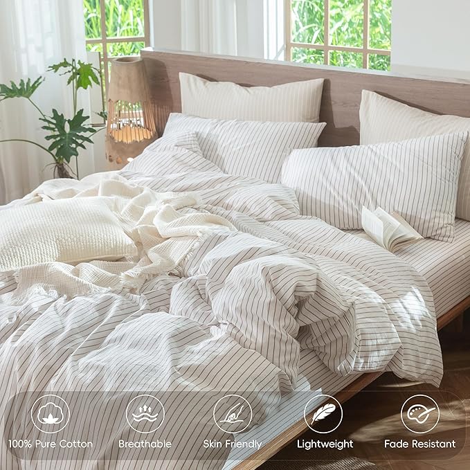 Linen Duvet Cover Set - King