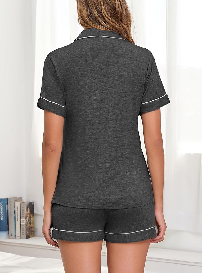 Pajama Set - Short Sleeve - 2 Piece