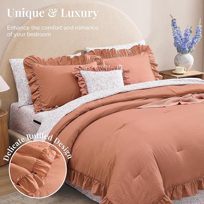 Comforter Set - Queen - 7 Piece