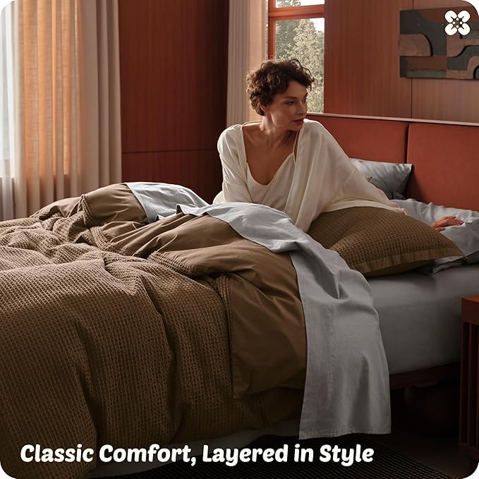 100% Cotton Duvet Cover Set - Queen - 3 Piece