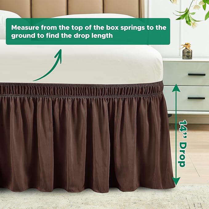 Bed Skirt - King - 14 in Drop
