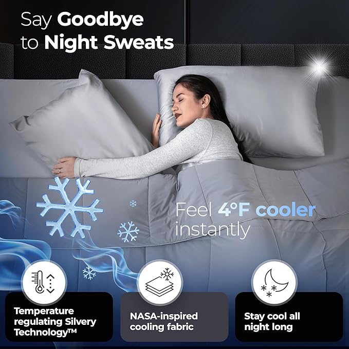 Cooling Duvets Down Comforter - Queen