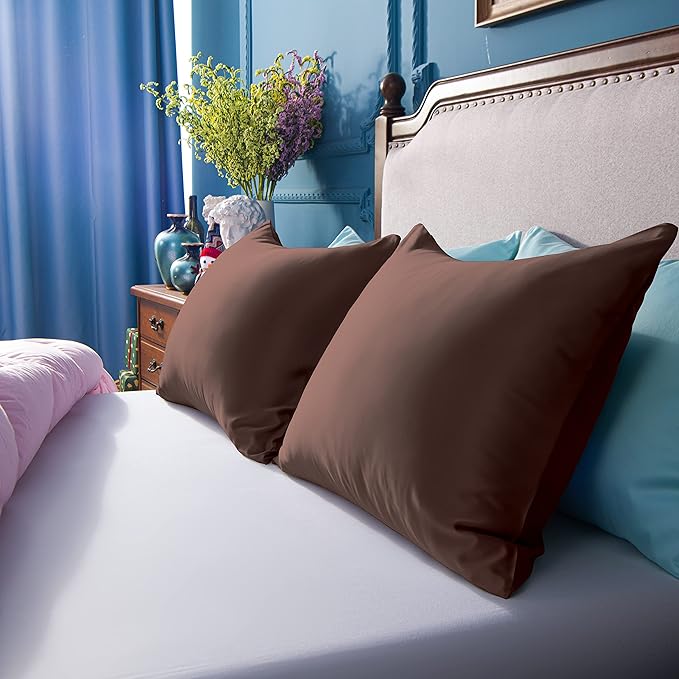Satin Pillowcase Set - King - 20 x 36 in - 2 Piece